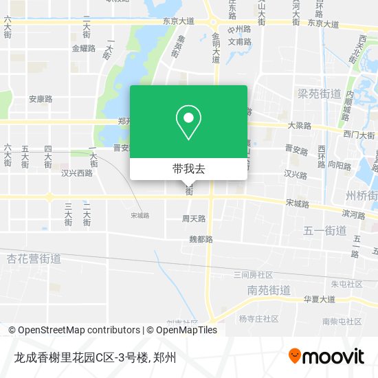 龙成香榭里花园C区-3号楼地图