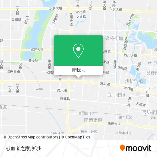 献血者之家地图