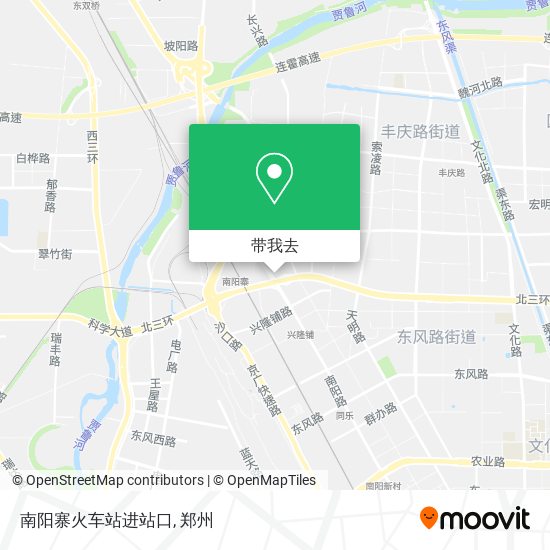 南阳寨火车站进站口地图