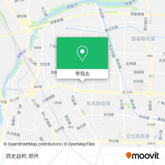 西史赵村地图