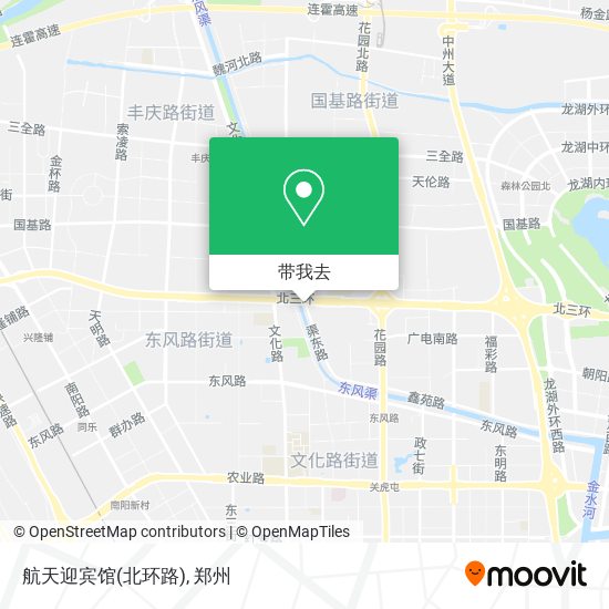 航天迎宾馆(北环路)地图