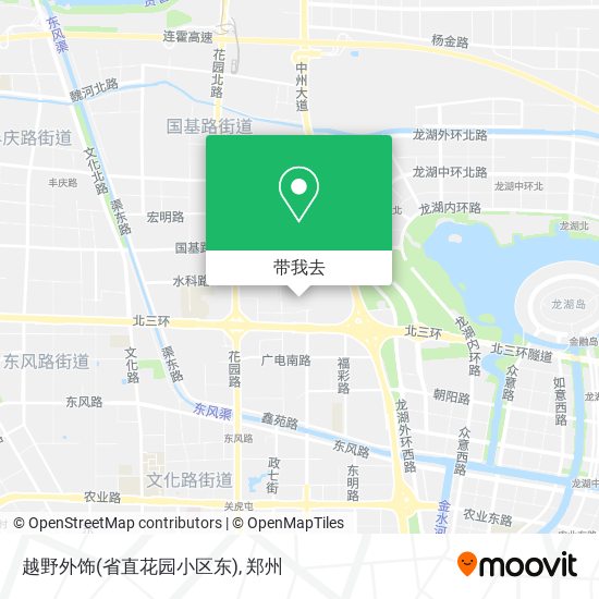 越野外饰(省直花园小区东)地图