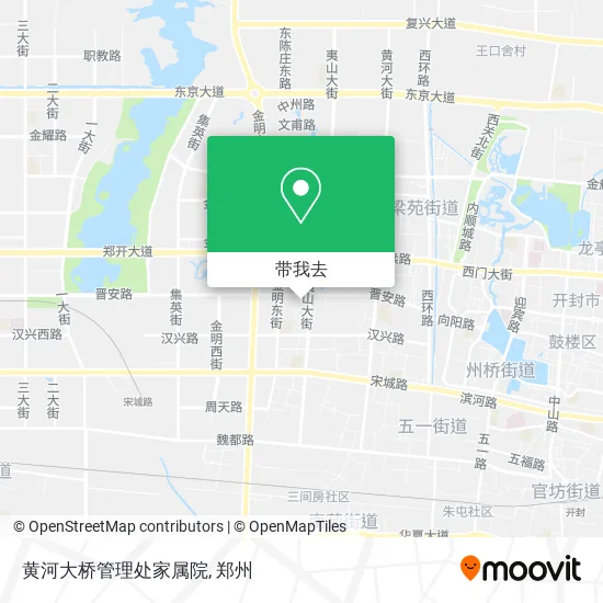 黄河大桥管理处家属院地图