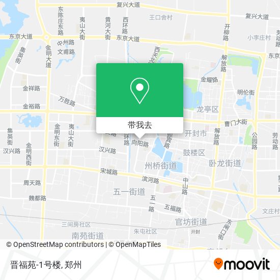 晋福苑-1号楼地图