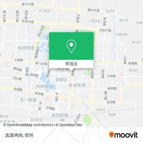 真露烤肉地图