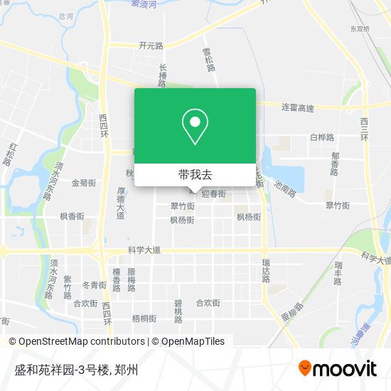 盛和苑祥园-3号楼地图