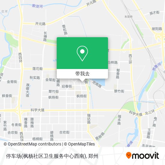 停车场(枫杨社区卫生服务中心西南)地图