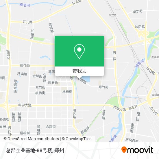 总部企业基地-88号楼地图
