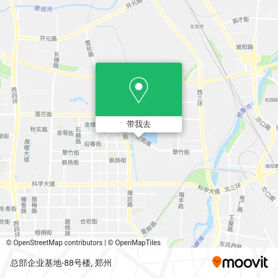 总部企业基地-88号楼地图