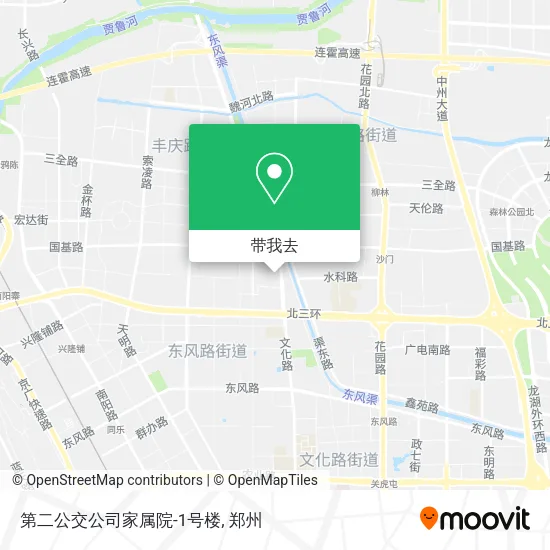第二公交公司家属院-1号楼地图