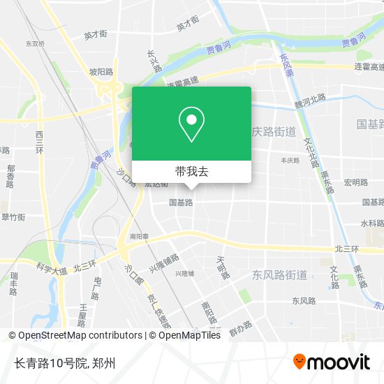 长青路10号院地图