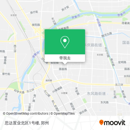 思达置业北区1号楼地图