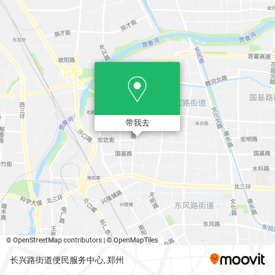 长兴路街道便民服务中心地图