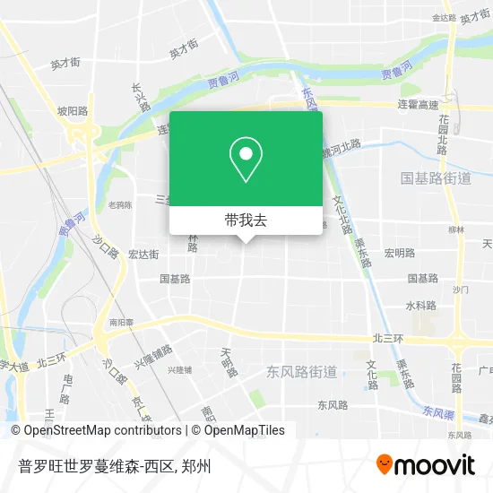 普罗旺世罗蔓维森-西区地图