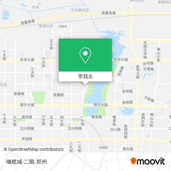 橄榄城-二期地图
