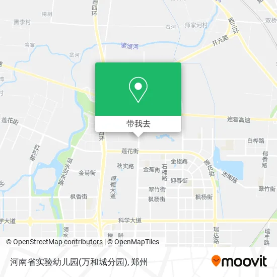 河南省实验幼儿园(万和城分园)地图