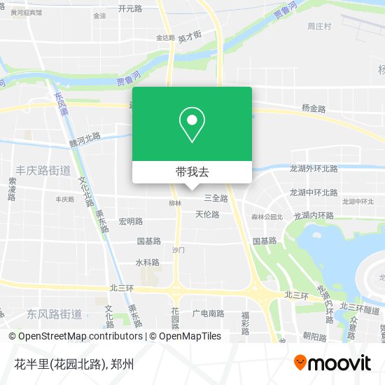 花半里(花园北路)地图