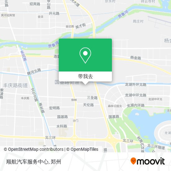 顺航汽车服务中心地图