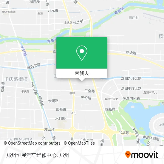 郑州恒展汽车维修中心地图