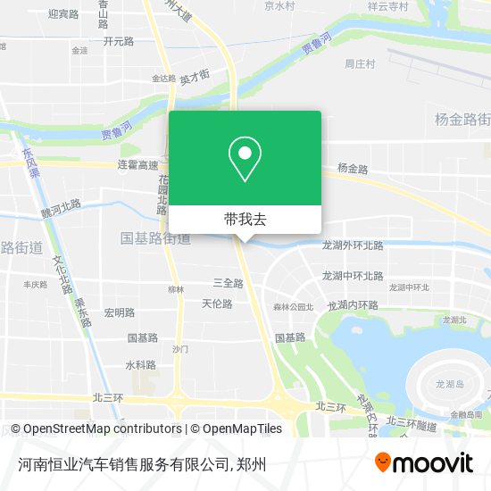 河南恒业汽车销售服务有限公司地图