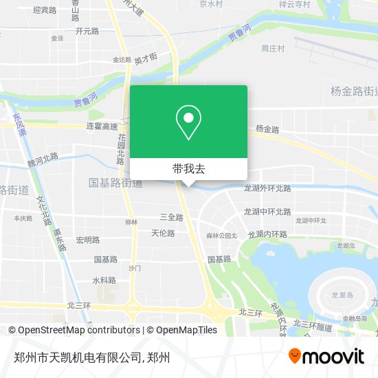 郑州市天凯机电有限公司地图