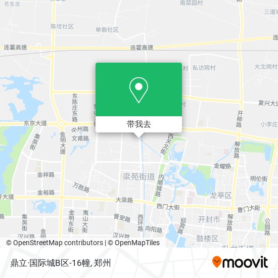 鼎立·国际城B区-16幢地图