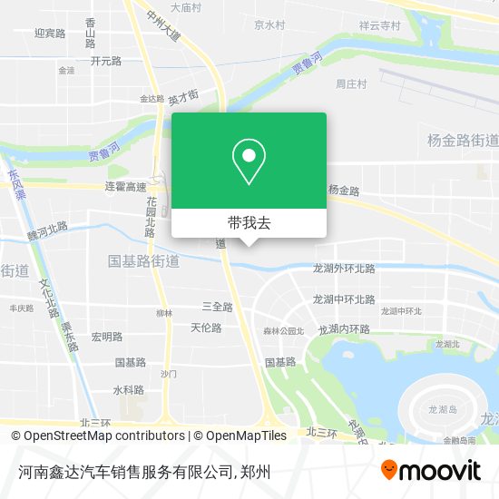 河南鑫达汽车销售服务有限公司地图