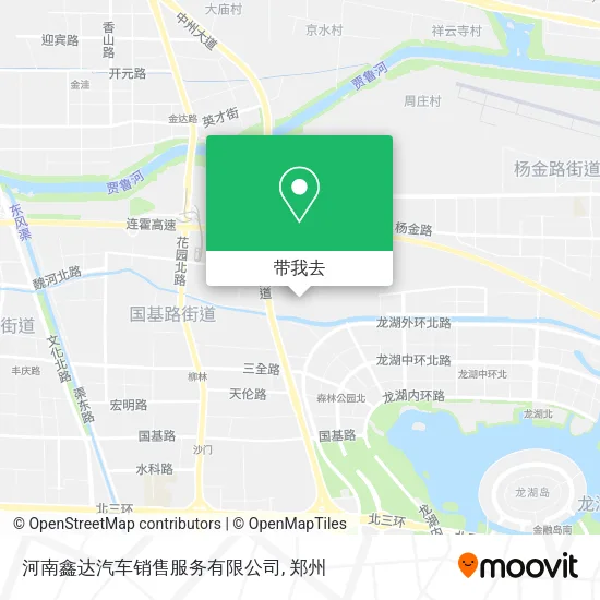 河南鑫达汽车销售服务有限公司地图