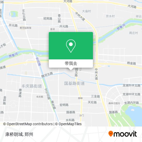 康桥朗城地图