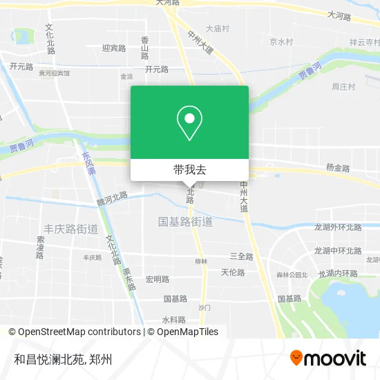 和昌悦澜北苑地图
