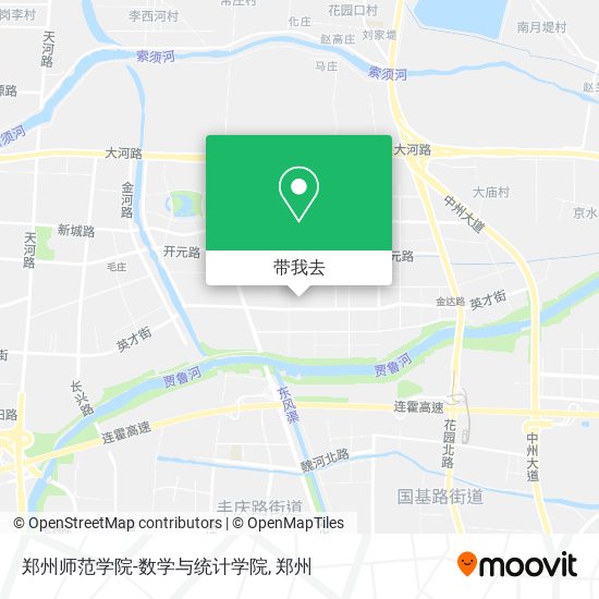 郑州师范学院-数学与统计学院地图