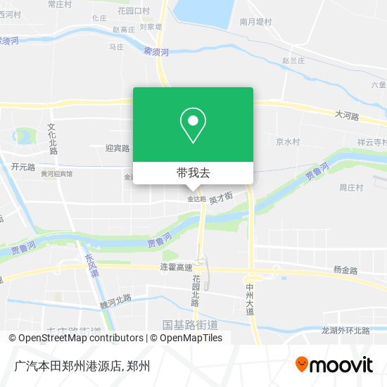 广汽本田郑州港源店地图