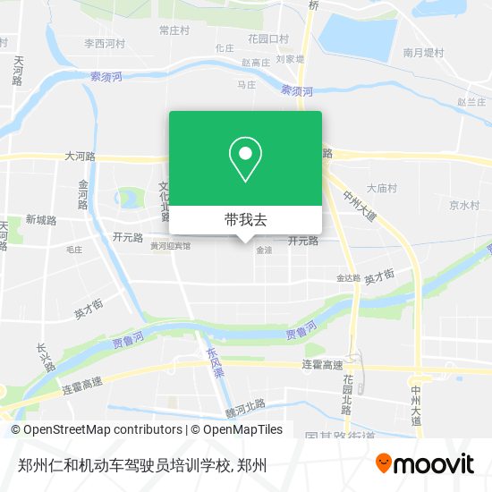 郑州仁和机动车驾驶员培训学校地图