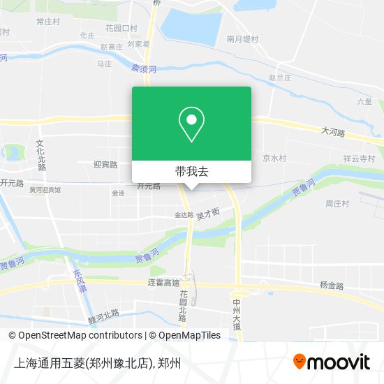 上海通用五菱(郑州豫北店)地图