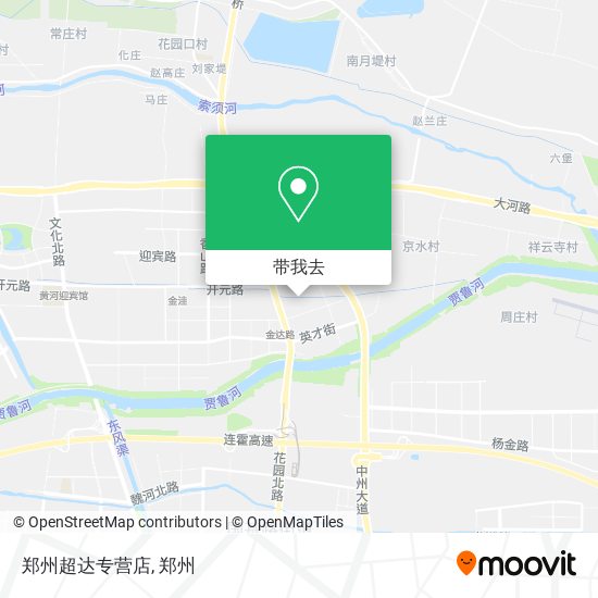 郑州超达专营店地图