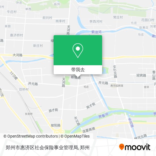 郑州市惠济区社会保险事业管理局地图