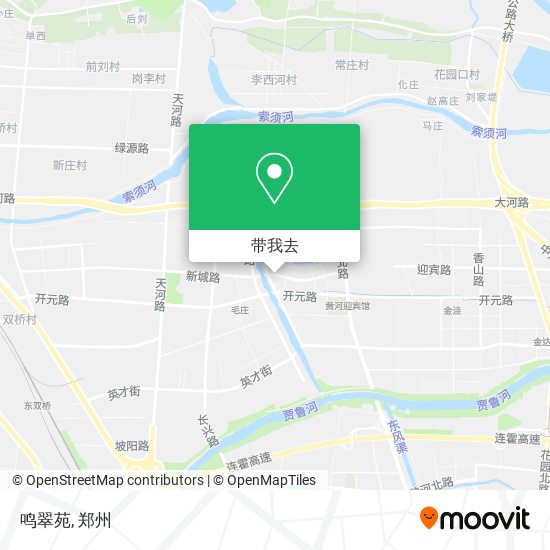 鸣翠苑地图
