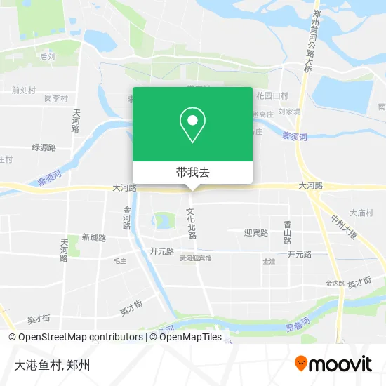 大港鱼村地图