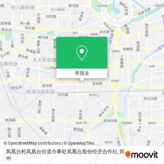 凤凰台村凤凰台街道办事处凤凰台股份经济合作社地图
