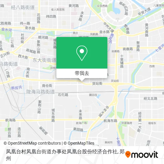 凤凰台村凤凰台街道办事处凤凰台股份经济合作社地图