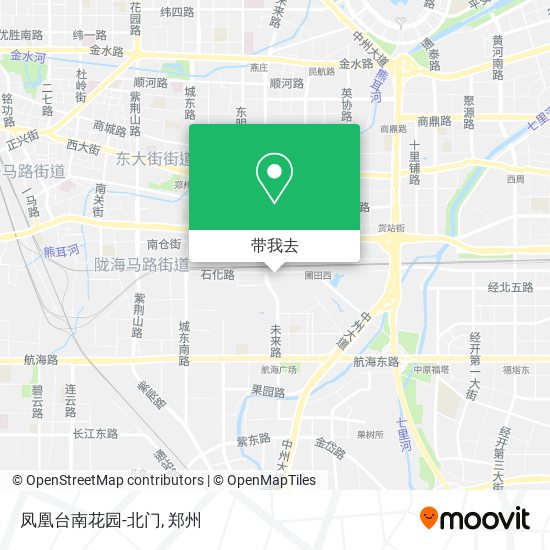凤凰台南花园-北门地图