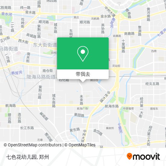 七色花幼儿园地图