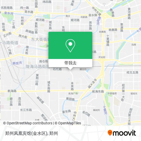 郑州凤凰宾馆(金水区)地图