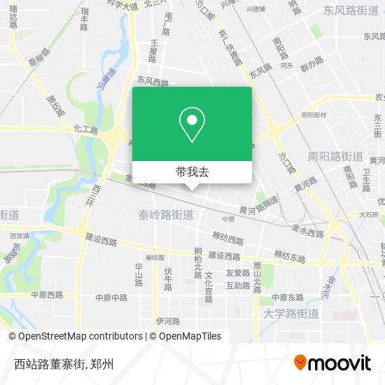 西站路董寨街地图