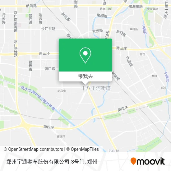 郑州宇通客车股份有限公司-3号门地图