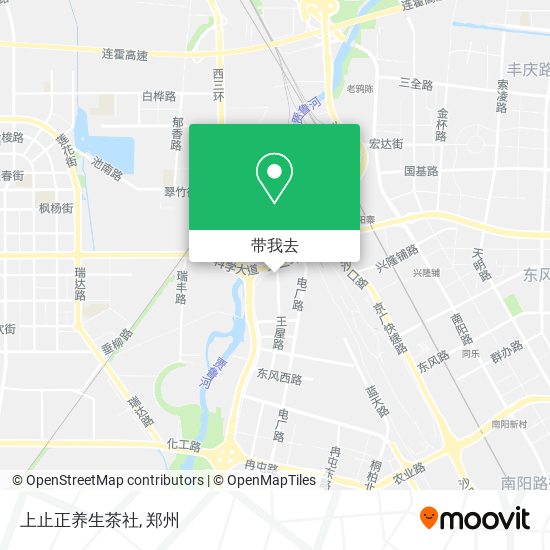 上止正养生茶社地图