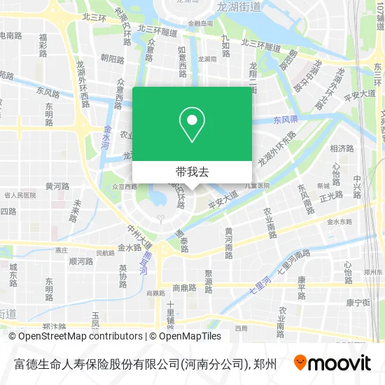 富德生命人寿保险股份有限公司(河南分公司)地图