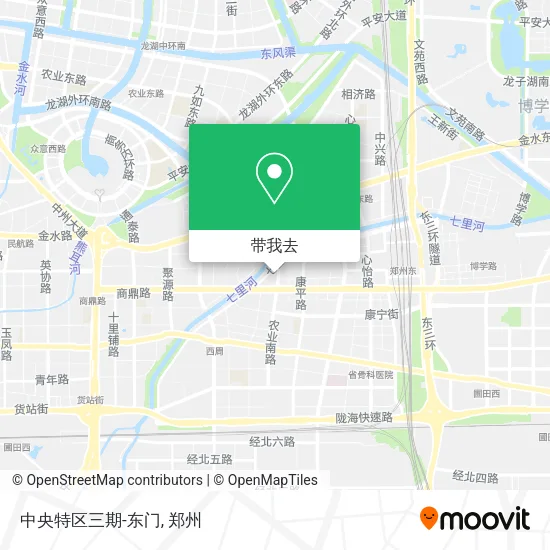 中央特区三期-东门地图