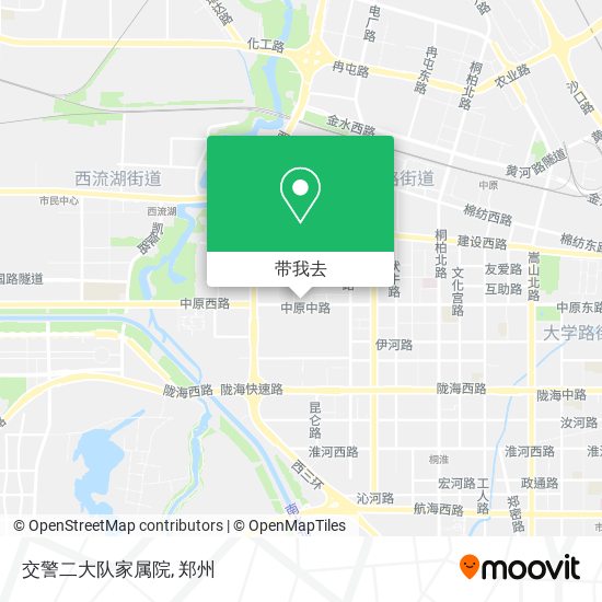 交警二大队家属院地图