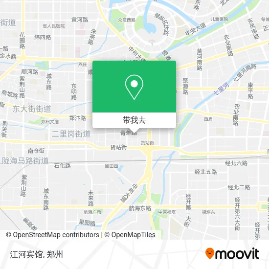 江河宾馆地图